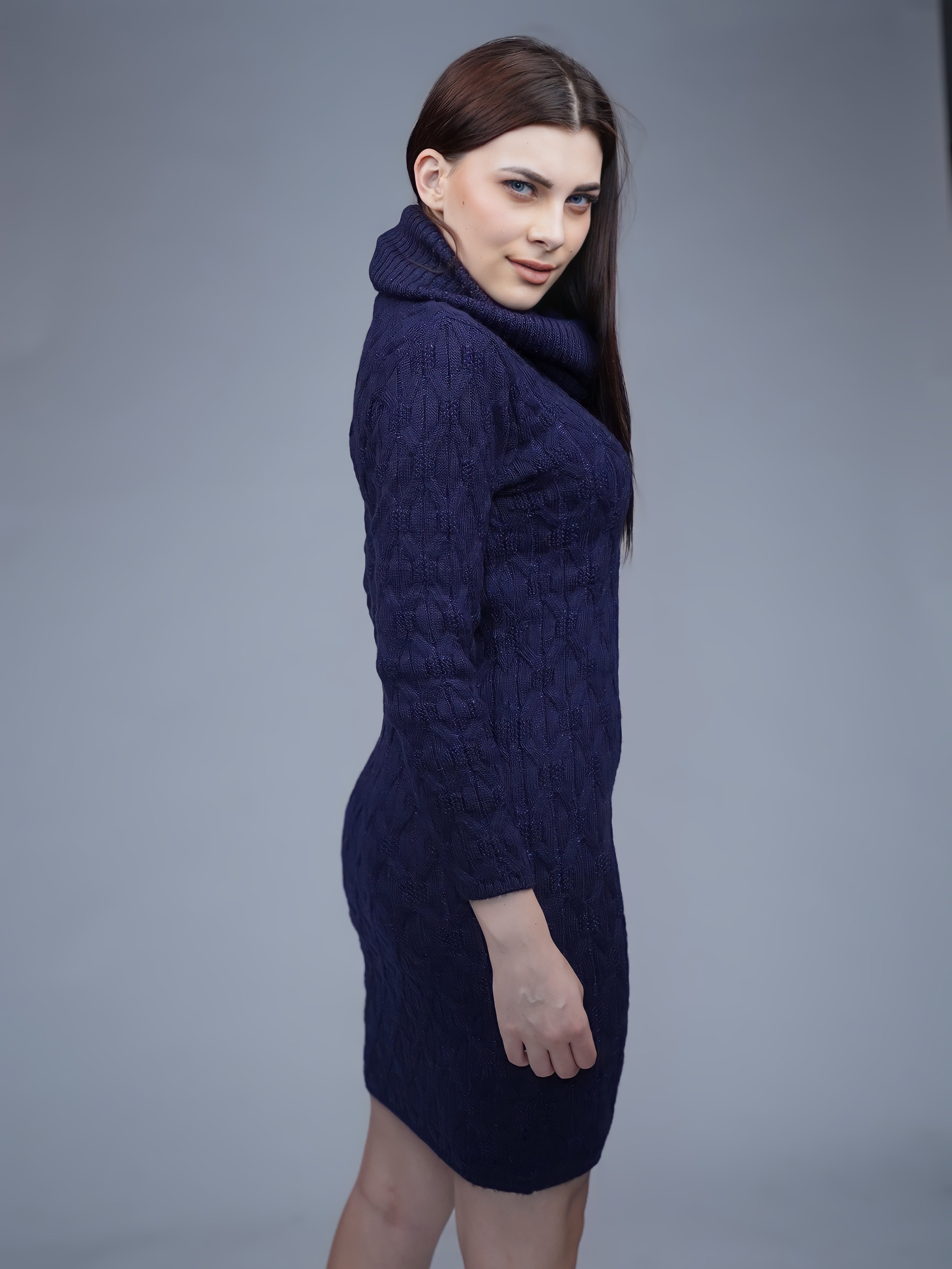 Knitted Jumper Dress