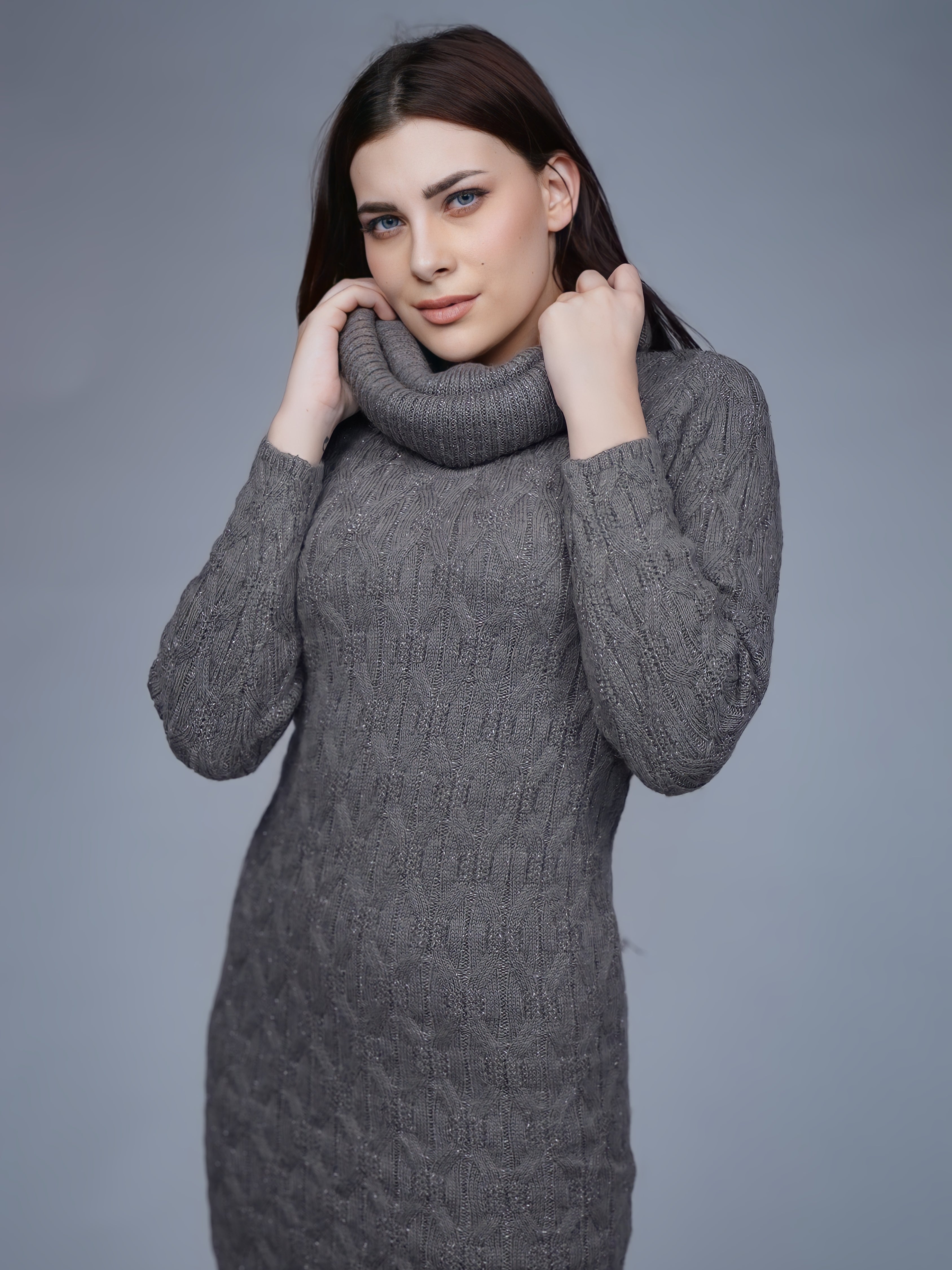 Knitted Jumper Dress