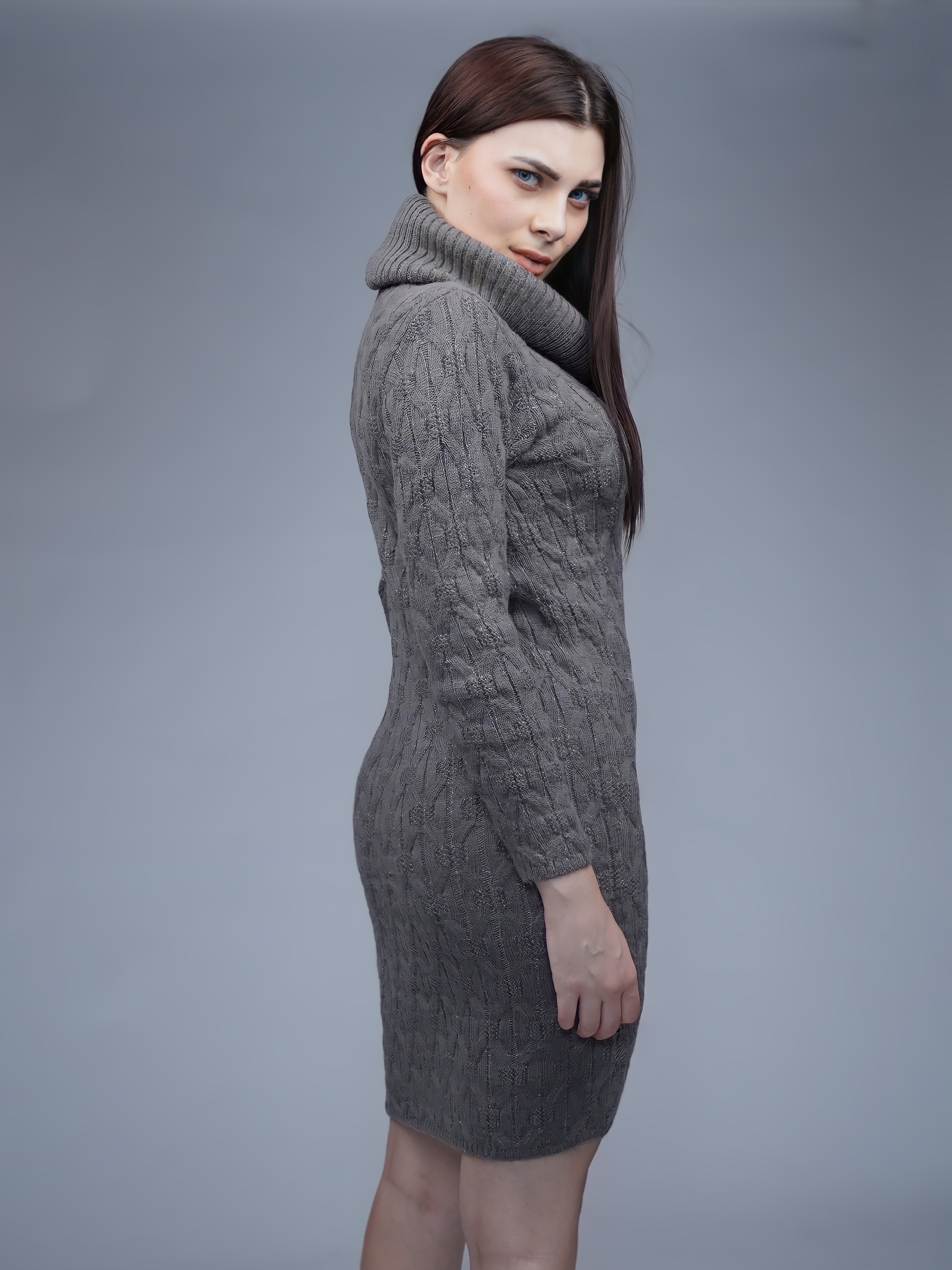 Knitted Jumper Dress
